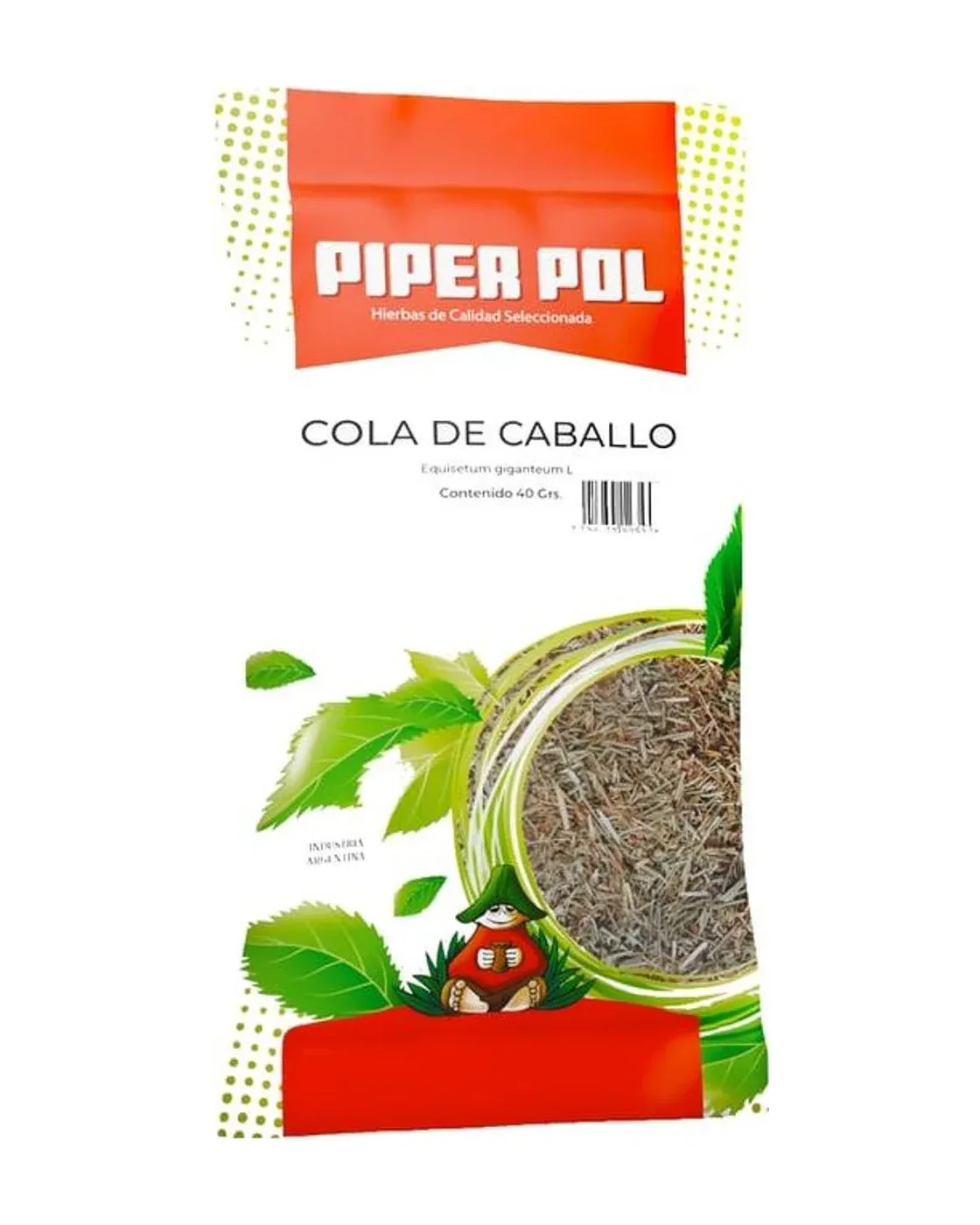 Envase de hierbas de Cola de Caballo, Piperpol