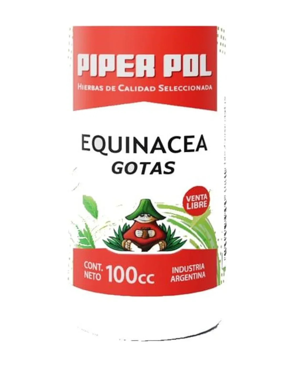 Envase de tinturas madres de Equinácea, Piperpol