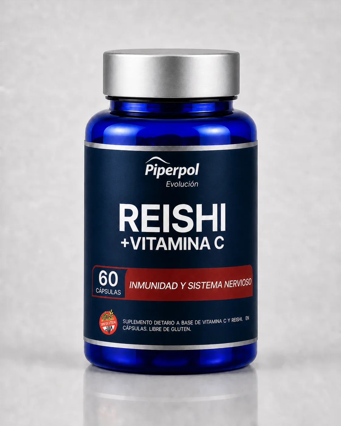 Envase de Reishi, Piperpol Evolución