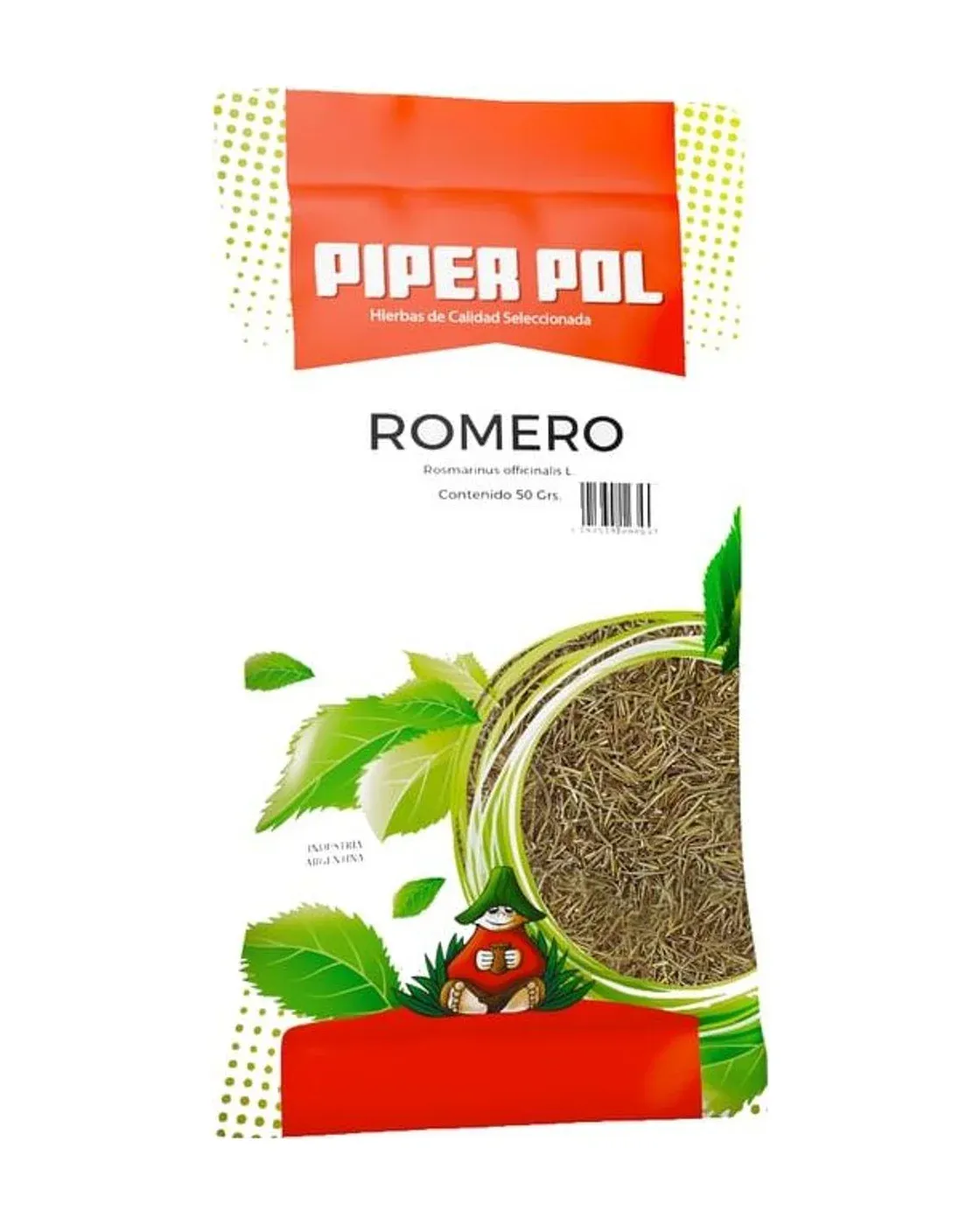 Envase de hierbas de Romero, Piperpol