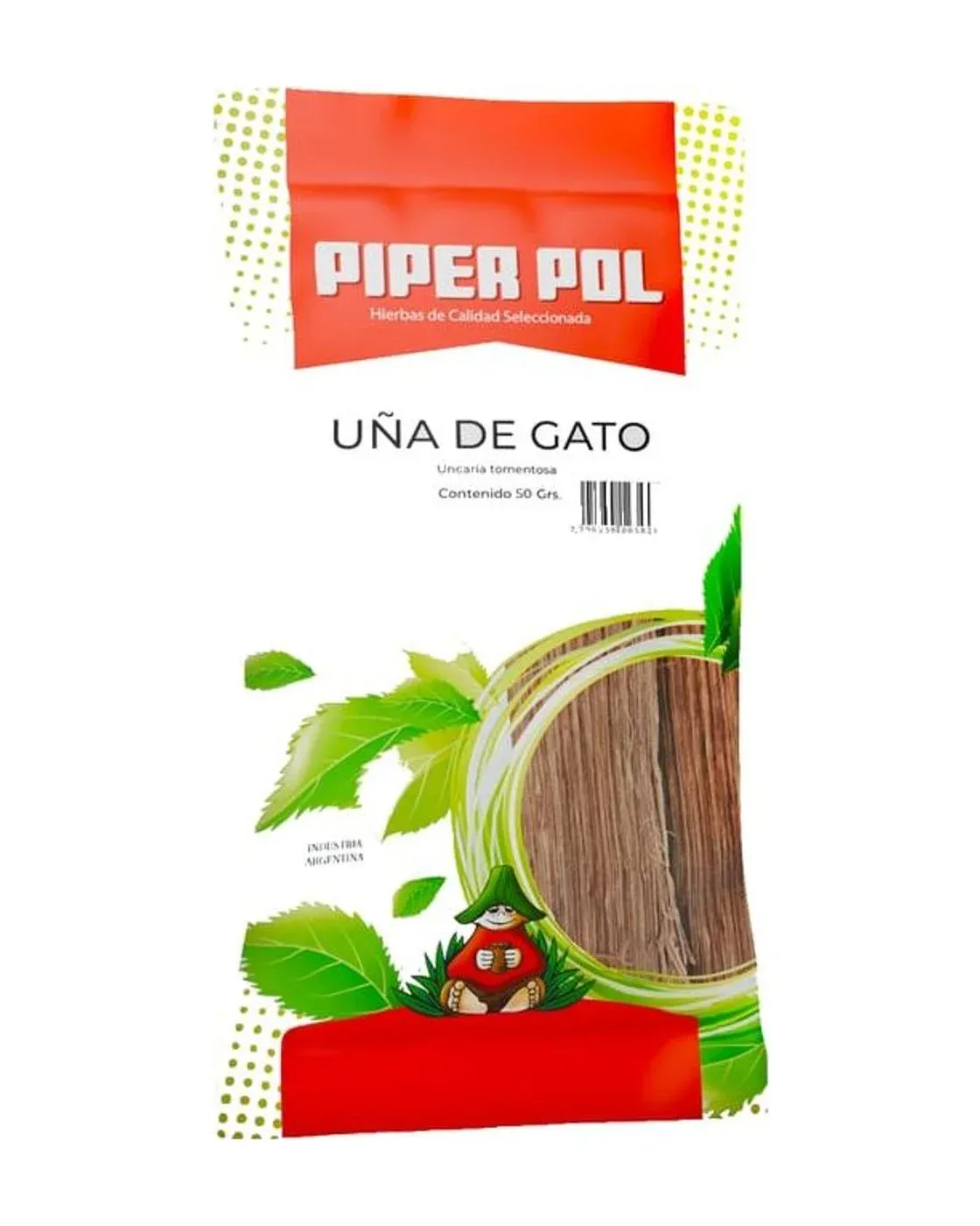 Envase de hierbas de Uña de Gato, Piperpol